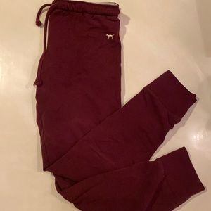 Victoria’s Secret Maroon joggers